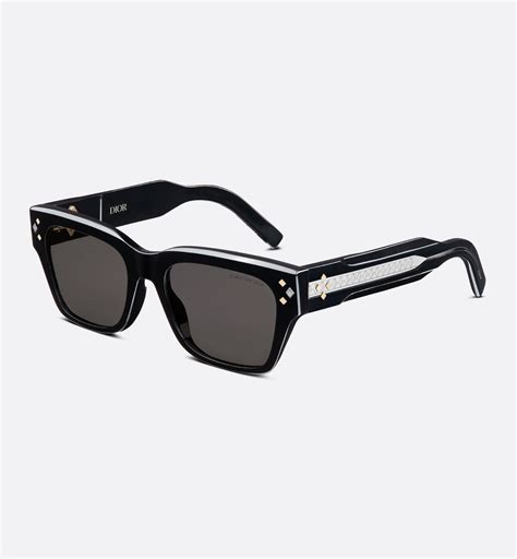 dior diamond s2i|CD Diamond S2I Black Rectangular Sunglasses .